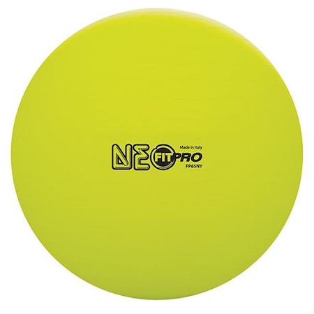 Champion Sports Champion Sports FP65NY 65 cm Fitpro Training & Exercise Ball; Neon Yellow FP65NY